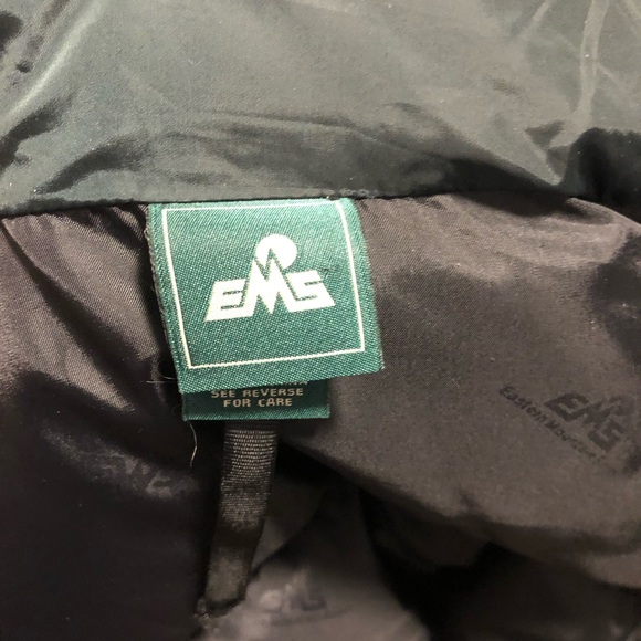 EMS eastern mountain sports puffer goose down winter snow coat size large - Picture 5 of 6